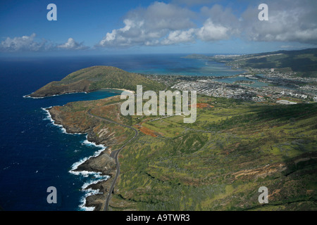Koko-Krater Hawaii Kai Kahala Oahu Hawaii Stockfoto