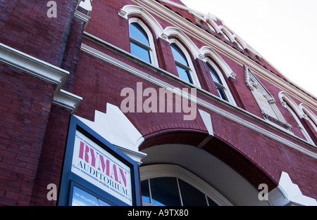 Ryman Auditorium Nashville Tennesee USA Stockfoto