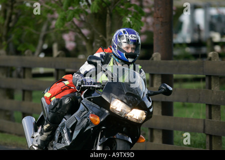 Reisen Sanitäter in Cookstown 100-Straßenrennen Stockfoto