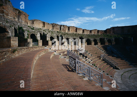 Benevento Kampanien Italien römische Amphitheater Teatro Romano Stockfoto