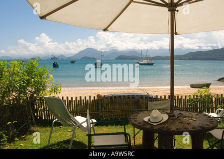 Picinguaba Strand Ubatuba Atlantik Sao Paulo Brasilien Stockfoto