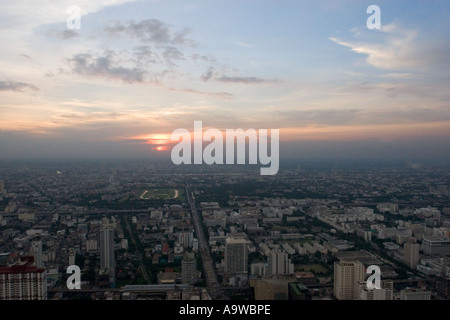 Bangkok Sunset E Stockfoto