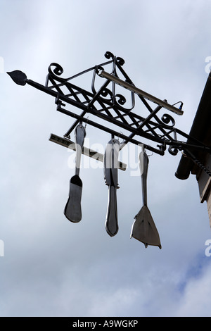 Das Hinds Head Hotel, Bray, England, UK Stockfoto