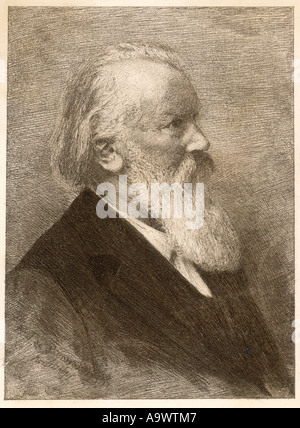 Brahms, 1833 1897 Stockfoto