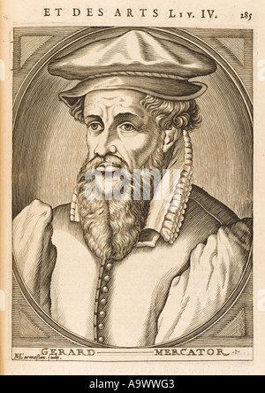 Gerardus Mercator Stockfoto