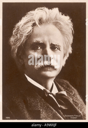 Edvard Hagerup Grieg Stockfoto