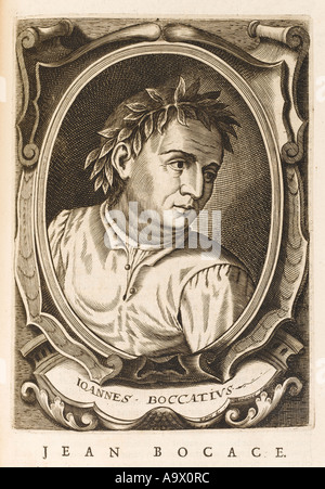 Giovanni Boccaccio Esme Stockfoto