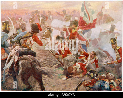 Quatre Bras Hamilton Stockfoto