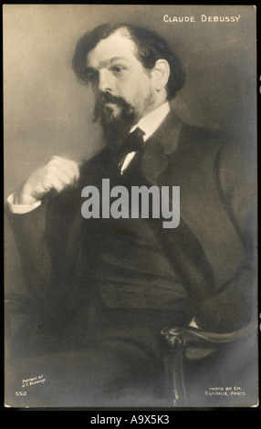 Debussy Blanche Stockfoto