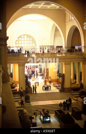 TREPPENHAUS ÄGYPTISCHES ANTIQUITÄTENMUSEUM (©MARCEL DOURGNON 1902) KAIRO ÄGYPTEN Stockfoto