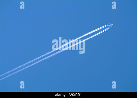 Ebene Wanderwege Stockfoto