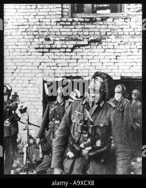 Deutschen in Stalingrad Stockfoto