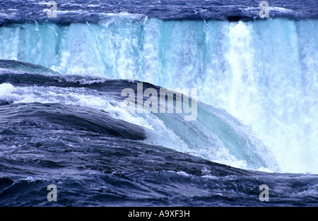 Niagara Falls, Detail, Kanada, Niagara Falls, Hufeisen fällt Stockfoto