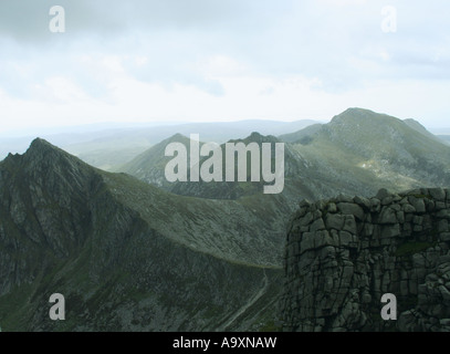 Ansicht Süd von Caisteal Abhail Isle of Arran Schottland Mai 2007 Stockfoto