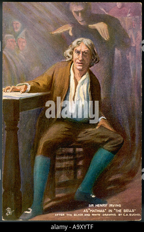 Henry Irving Glocken Stockfoto