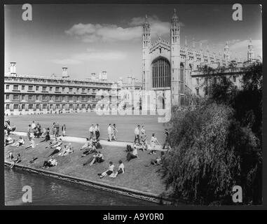 Cambridge Uni Sommer Stockfoto