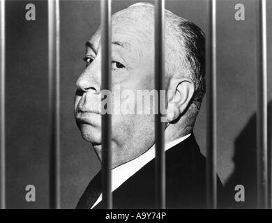 ALFRED HITCHCOCK - UK-Filmproduzent und Regisseur Stockfoto