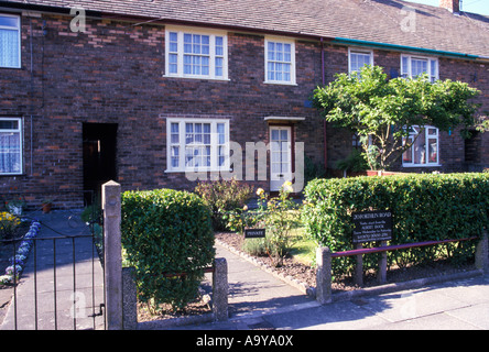 20 Forthlin Road, Knabenalter Haus von Paul McCartney in Liverpool, Großbritannien Stockfoto