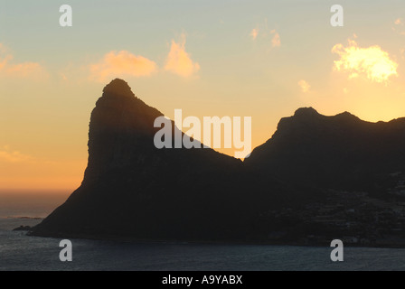 Küste-Hout Bay-Südafrika Stockfoto
