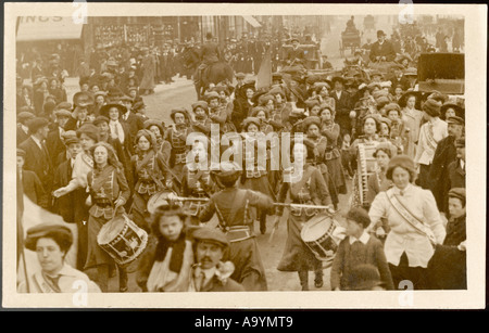 WSPU Fife-Trommel-Band Stockfoto