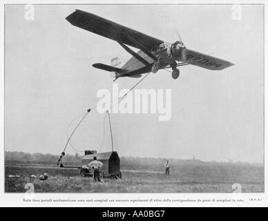 Luftpost-Projekt 1930 Stockfoto