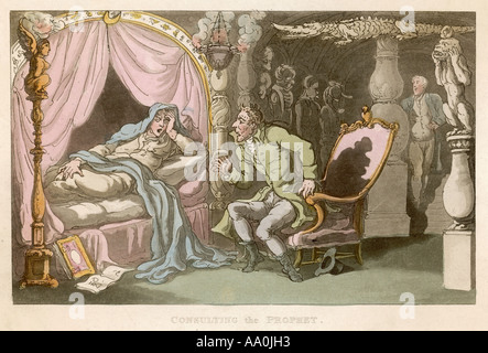 Beratung der Prophet Stockfoto