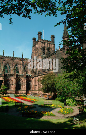 Chester Kathedrale Chester Cheshire England UK Stockfoto