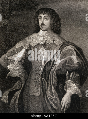William Villiers, 2. Viscount Grandison, 1614 - 1643. Englischer Ritter, irischer Peer, und Kavalier Soldat. Stockfoto