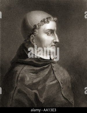 Francisco Jiménez de Cisneros, 1436 - 1517, aka Ximenes de Cisneros. Spanische Kardinal, religiöse Figur, und mehr. Stockfoto