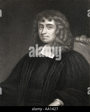 Isaac Barrow, 1630 - 1677. Englisch christlicher Theologe und Mathematiker. Stockfoto