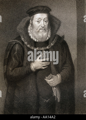 James Hamilton, Herzog von Châtellerault und 2. Earl of Arran, C. 1516 - 1575. Für Mary, Königin der Schotten Regent. Stockfoto