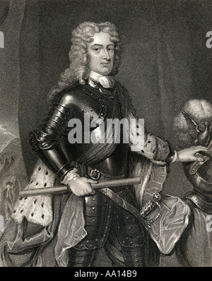 General John Churchill, erster Herzog von Marlborough, 1650-1722. Englischer Soldat und Staatsmann. Stockfoto