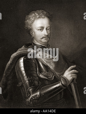 Johannes Sobieski III, 1629 - 1696. Wahlfach König von Polen, 1674 - 1696 Stockfoto