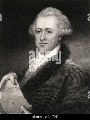 Sir Friedrich Wilhelm Herschel, 1738-1822. Deutsche geboren britische Astronom und Komponist. Stockfoto