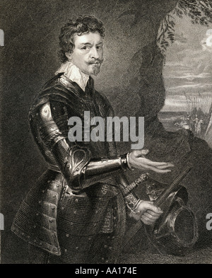 Thomas Wentworth, 1. Earl of Strafford, 1593 - 1641. Baron von Raby aka Sir Thomas Wentworth Baron von Newmarch und Oversley. Englische Staatsmann Stockfoto