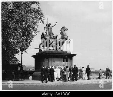 Statue von Boadicea Stockfoto