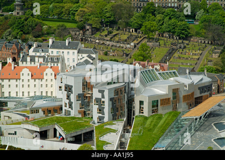 Gebäude des schottischen Parlaments in Edinburgh Schottland Edinburgh Schottisches Parlamentsgebäude Edinburgh Holyrood Edinburgh Schottland Großbritannien GB Europa Stockfoto