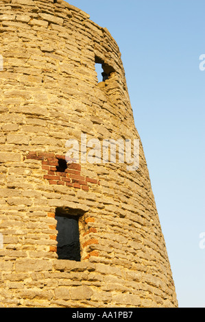 Alten ausgedienten Windmühle Detail aufgeführten viel Wenlock Shropshire Stockfoto