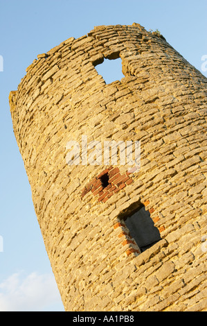 Alte ausgediente Windmühle aufgeführt viel Wenlock Shropshire Stockfoto