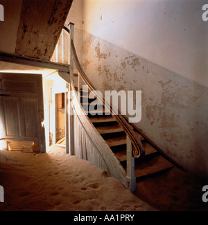 Verlassenen Haus, Kolmanskop Namibia Stockfoto