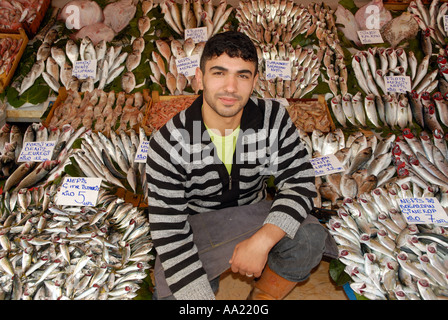 Kumkapi Fischmarkt Istanbul Türkei Stockfoto