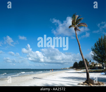 Strand auf Estero Island, Fort Myers Beach, Florida, USA Stockfoto