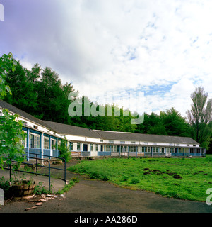 Altes Krankenhaus illustriert Edinburgh, Website des neuen Hauptsitzes der RBS Stockfoto