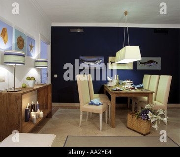Spanischen Stil Esszimmer Stockfoto