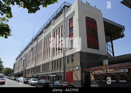 Arsenal Jugendstil Highbury Islington Fußball Stadium Nord London Startseite von den "Gunners" Stockfoto
