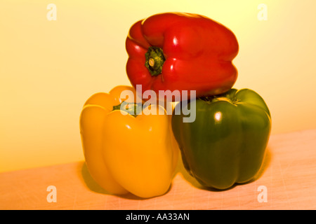 Süße Paprika. Stockfoto