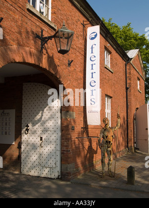 Außerhalb Ferrers Centre for Arts & Handwerk bei Staunton Harold, Leicestershire Stockfoto