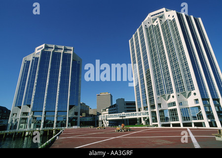 Amt erhebt sich am Hafen Halifax Nova Scotia Kanada Stockfoto