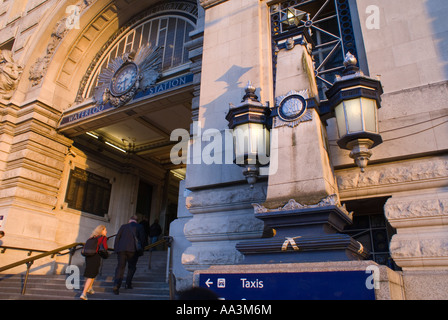 UK England London Waterloo station Eingang Stockfoto