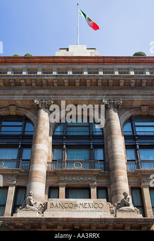 Banco de México, National Bank of Mexico, 5 de Mayo, Mexico City, Mexiko Stockfoto